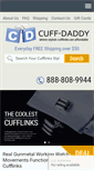 Mobile Screenshot of cuff-daddy.com